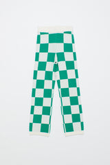 DAMA KNIT TROUSER GREEN