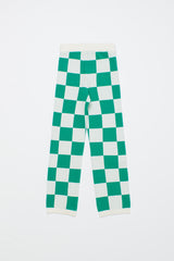 DAMA KNIT TROUSER GREEN