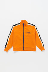 THE ORIGINAL LOGO ZIPPER SWEATSHIRT ORANGE