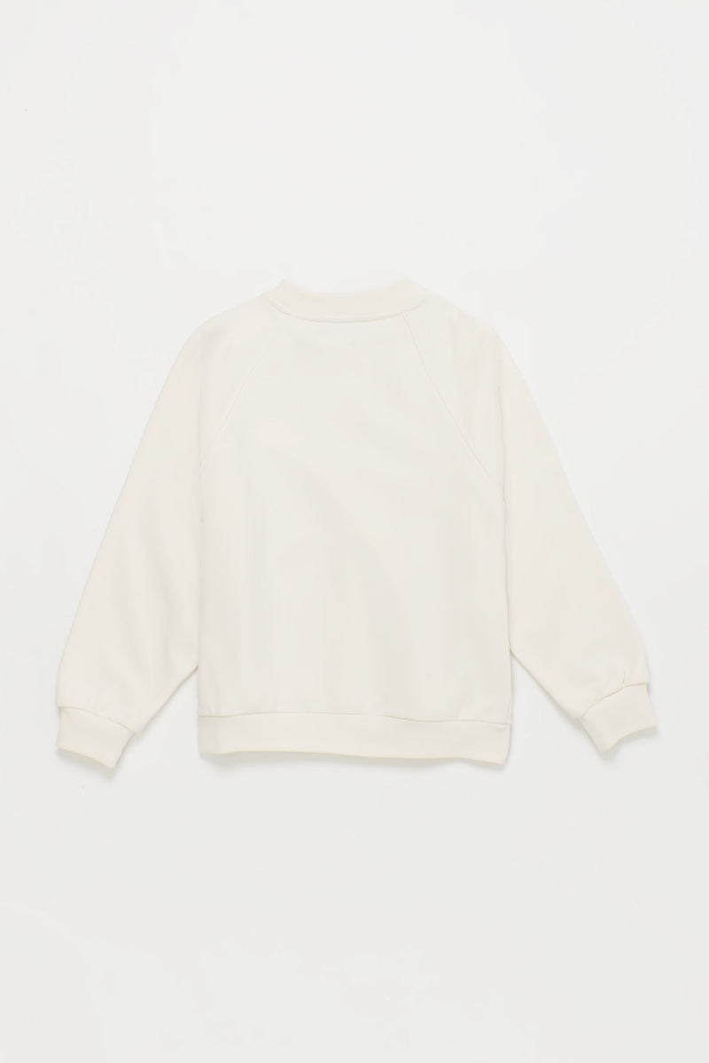 HOMEMADE CAKE SWEATSHIRT OFF WHITE