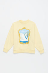 SWAN SWEATSHIRT VANILLA