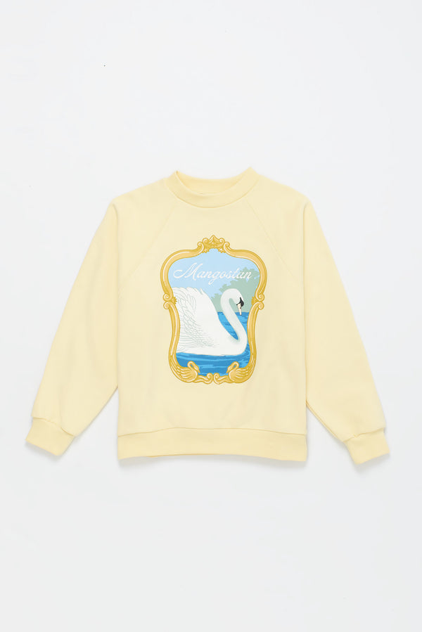 SWEATSHIRT SWAN VANILLE 