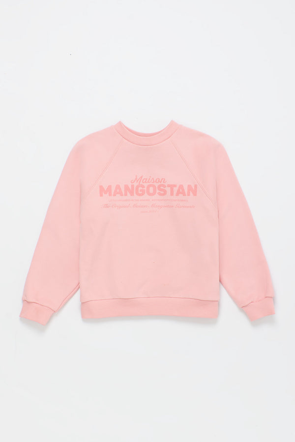 THE ORIGINAL LOGO SWEATSHIRT PINK