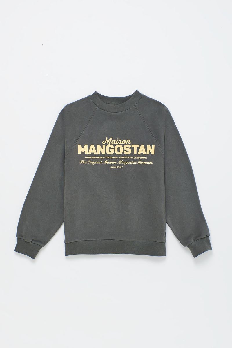 THE ORIGINAL LOGO SWEATSHIRT GREY