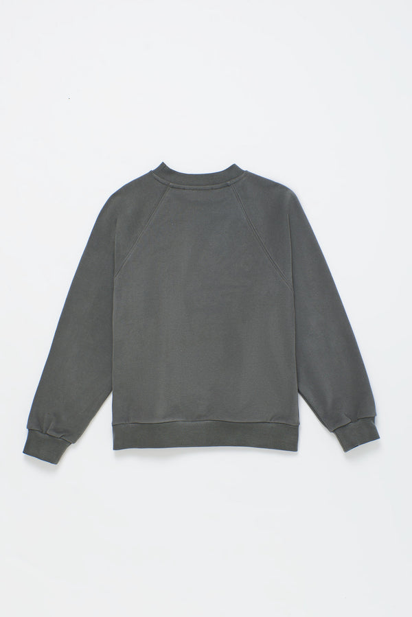 THE ORIGINAL LOGO SWEATSHIRT GREY