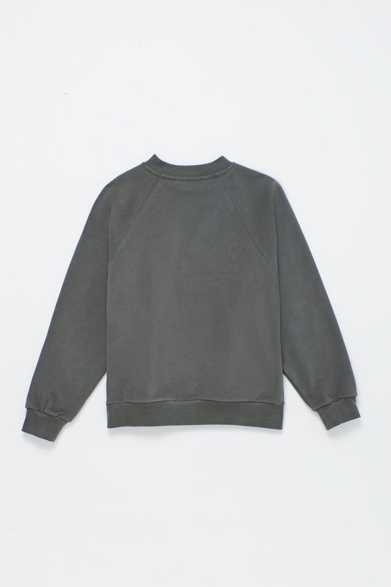 THE ORIGINAL LOGO SWEATSHIRT GREY