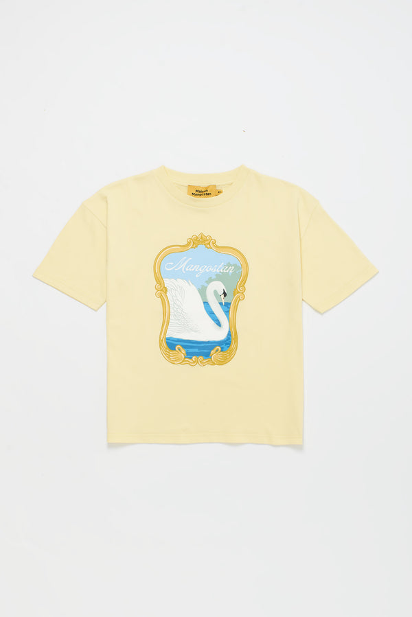 SWAN T-SHIRT VANILLA