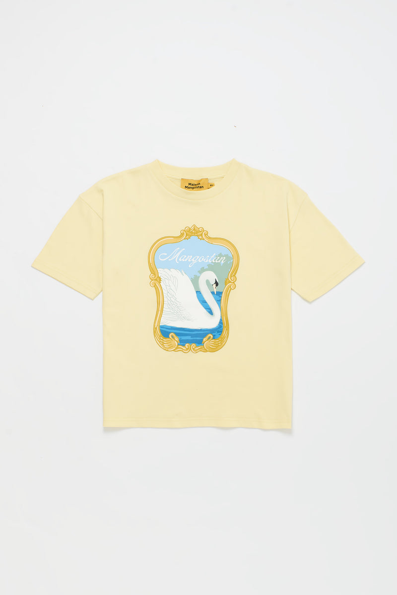 SWAN T-SHIRT VANILLA