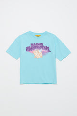 FLYING PIG T-SHIRT LIGHT BLUE