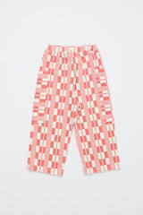 BLANKET TROUSER RED/WHITE