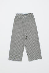 CHECK TROUSER BLACK/WHITE