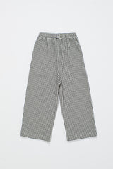 CHECK TROUSER BLACK/WHITE