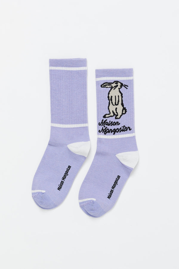 KURZE SOCKEN MIT KANINCHENLOGO 