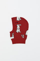 MANGOSTAN LOGO BALACLAVA RED