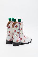 STRAWBERRY BOOT WHITE