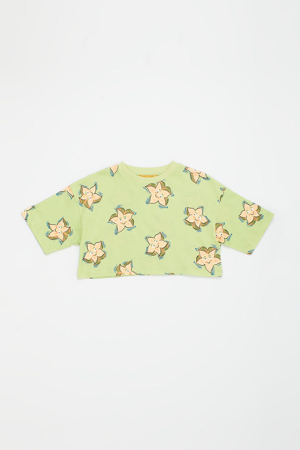 CARAMBOLA T-SHIRT LETTUCE GREEN