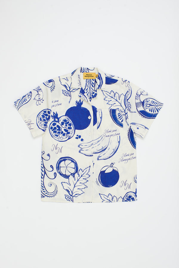 POMMEGRANATE SHIRT CLOUDY WHITE