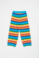 MULTISTRIPES KNIT TROUSERS MULTICOLOR