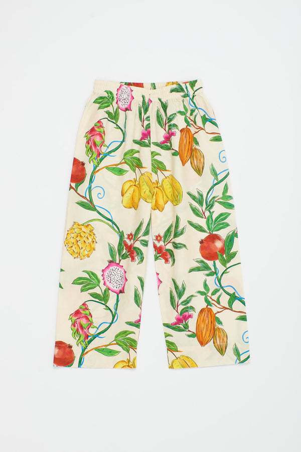 PASSION FRUIT TROUSERS CLOUDY WHITE