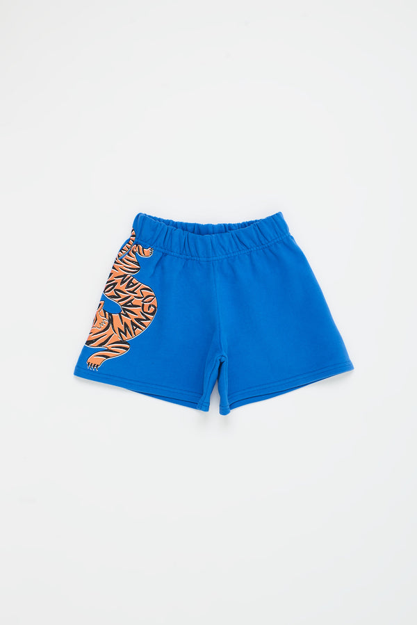 TIGER SWEATSHORT BLUE