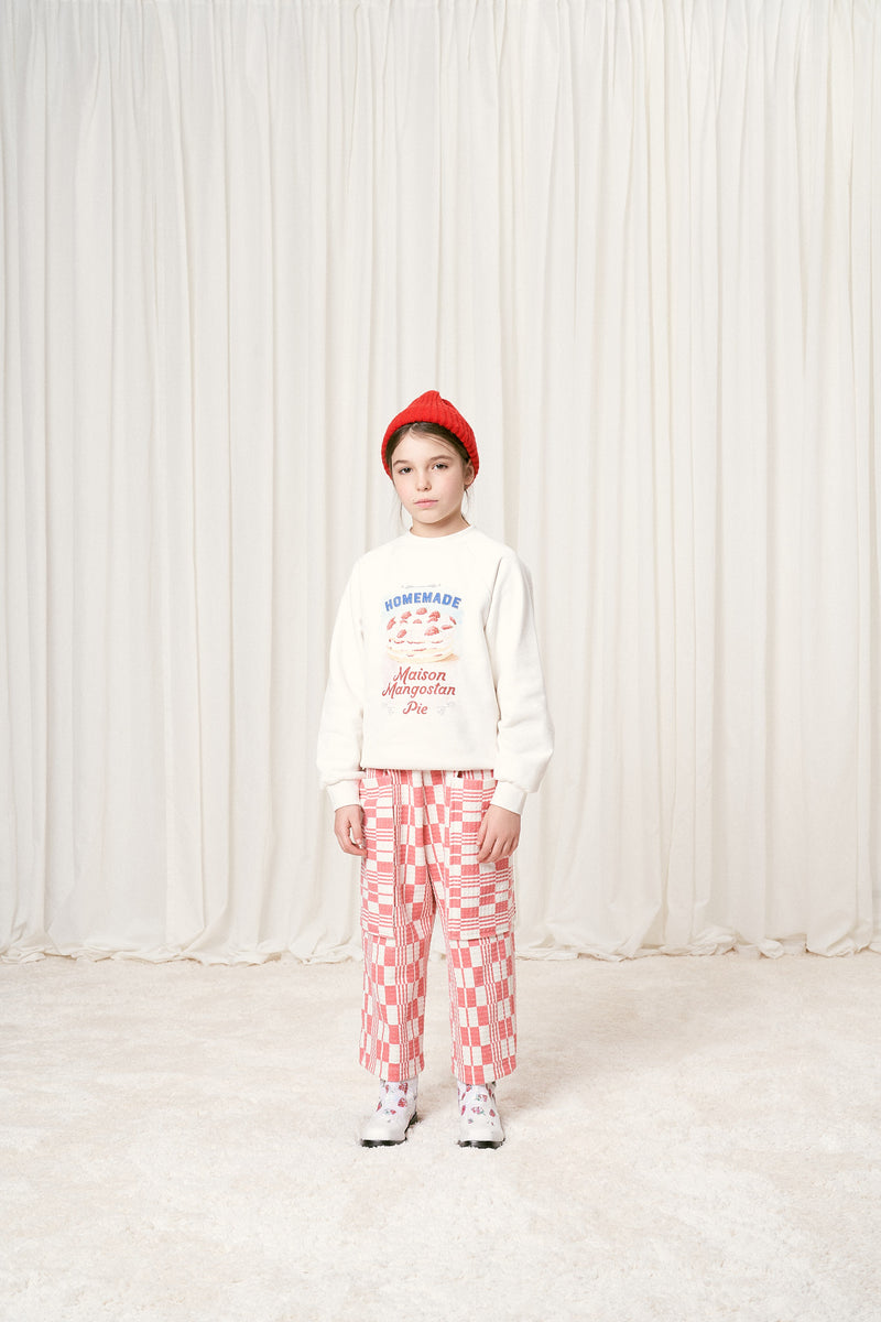 BLANKET TROUSER RED/WHITE