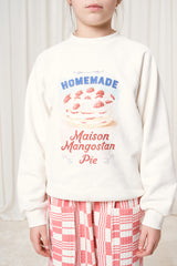 HOMEMADE CAKE SWEATSHIRT OFF WHITE