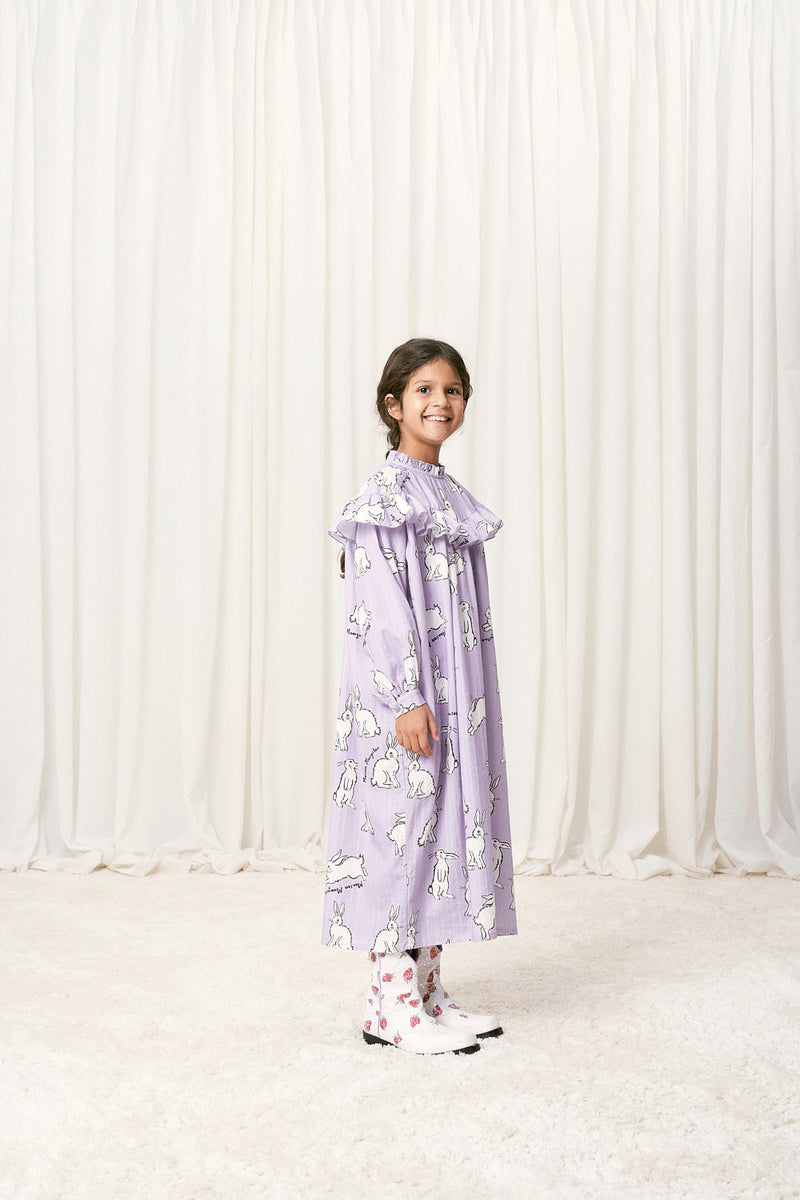 RABBIT DRESS LILAC