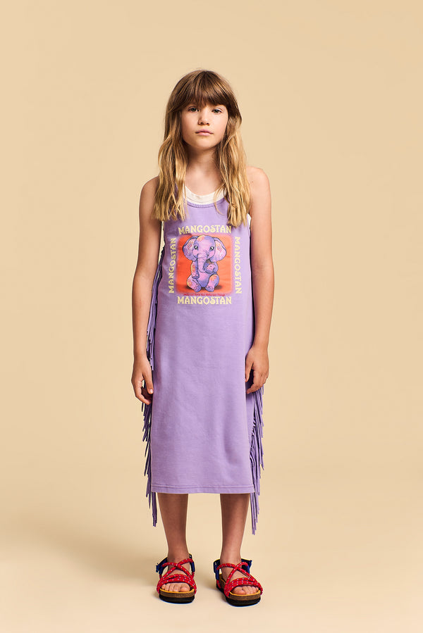 SWEET ELEPHANT DRESS LILAC